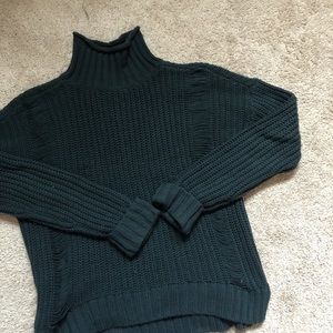 Forest Green Turtleneck